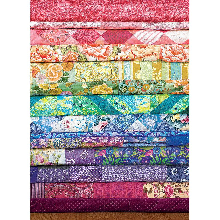 Comfortable Rainbow 1000 Piece Jigsaw Puzzle Cobble Hill