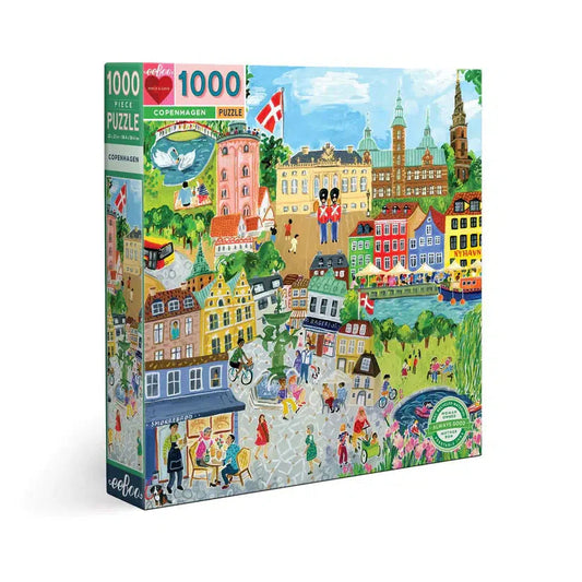 Copenhagen 1000 Piece Jigsaw Puzzle eeBoo Puzzle Merchant
