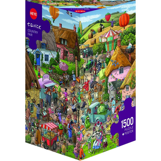 Country Fair 1500 Piece Jigsaw Puzzle Heye Puzzle Merchant