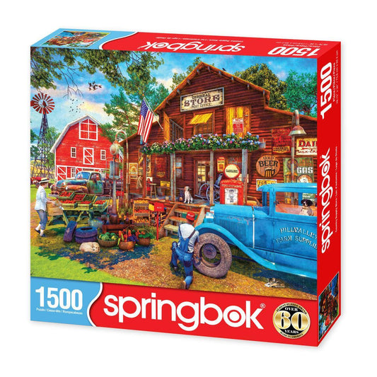 Country Supply Store 1500 Piece Jigsaw Puzzle Springbok