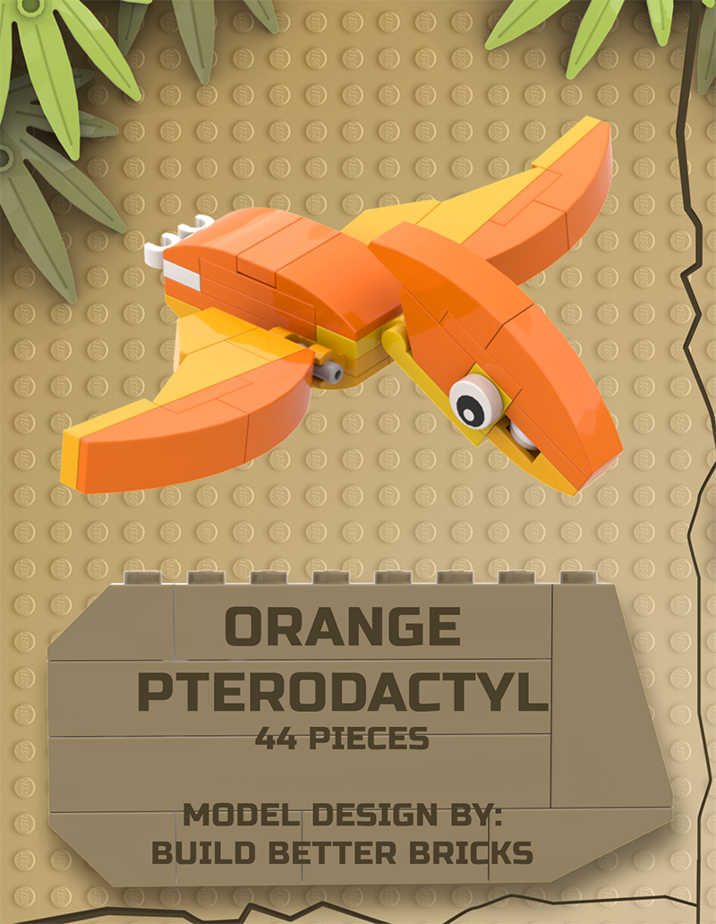 Pterodactyl - Custom Dinosaur Set B3 Customs