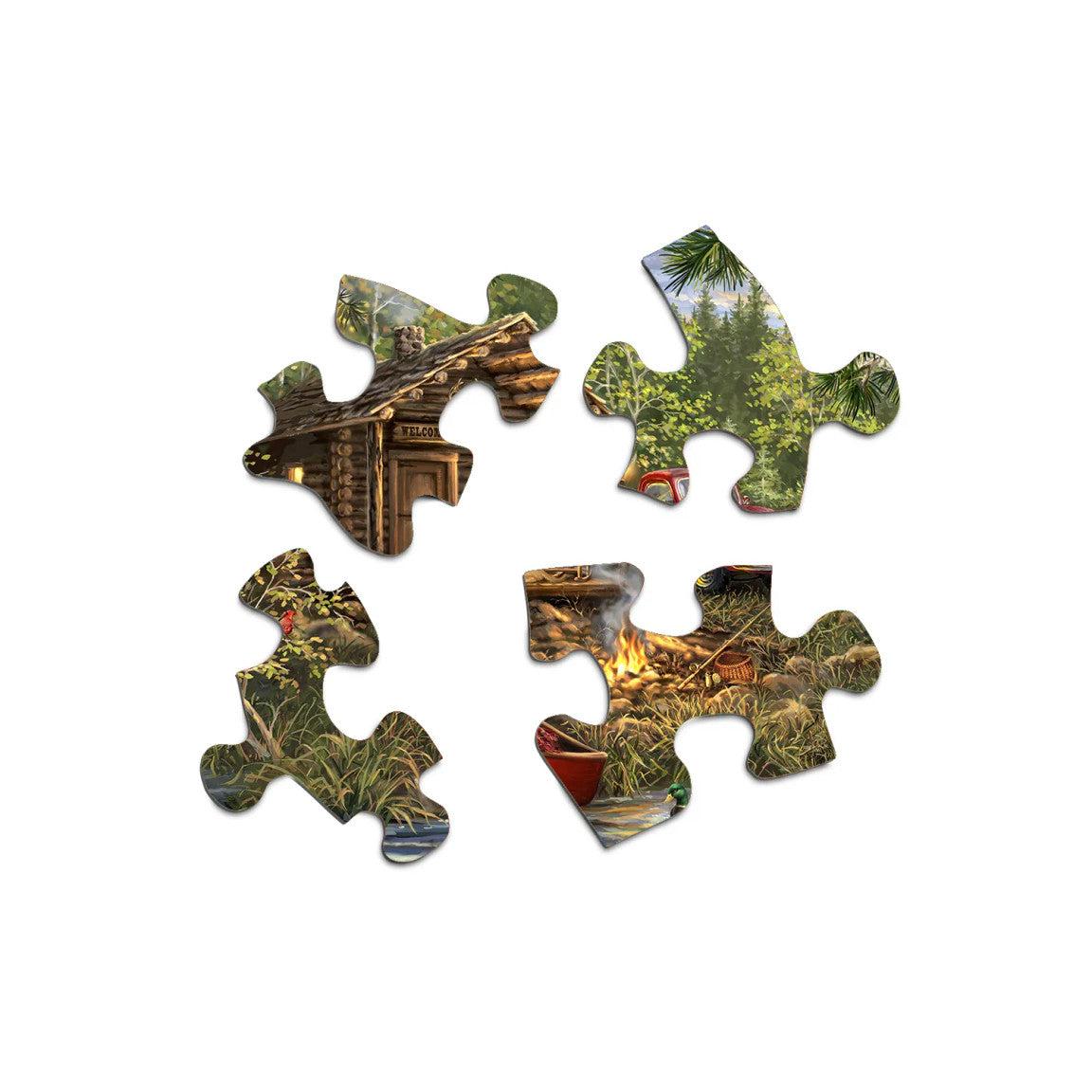 Cozy Cabin Life 500 Piece Jigsaw Puzzle Springbok