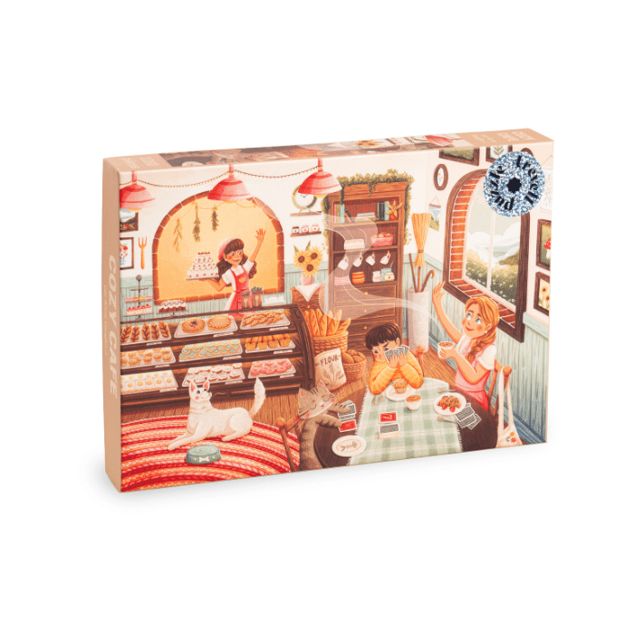 Cozy Cafe 1000 Piece Premium Jigsaw Puzzle Trevell