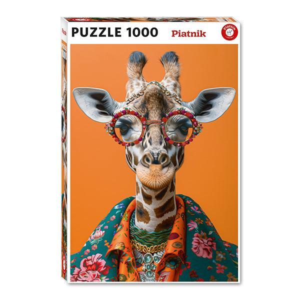 Crazy Giraffe 1000 Piece Jigsaw Puzzle Piatnik Puzzle Merchant