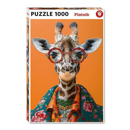 Crazy Giraffe 1000 Piece Jigsaw Puzzle Piatnik Puzzle Merchant