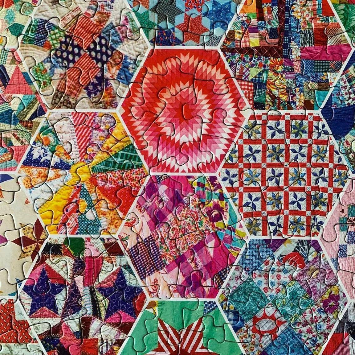 Crazy Quilts 500 Piece Jigsaw Puzzle Springbok