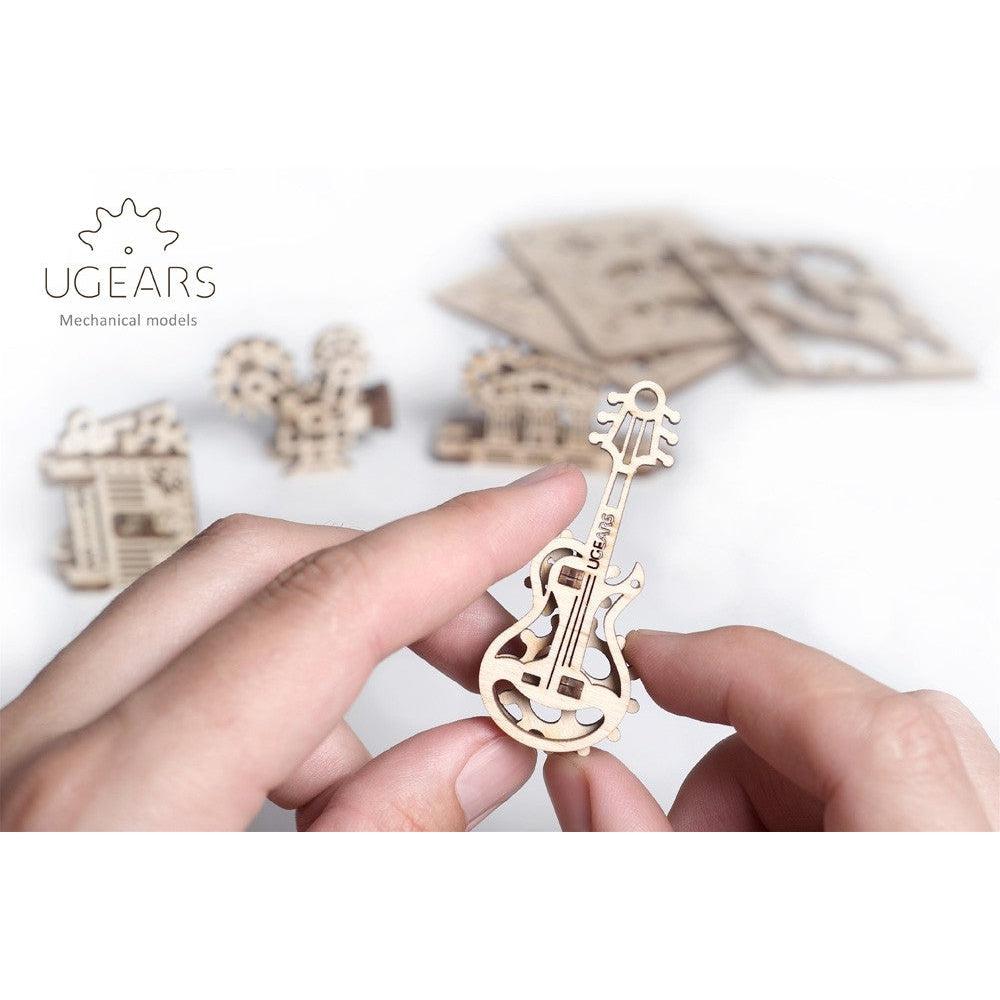 Creation Fidgets Set of 4 3D Wood Model Kit UGEARS