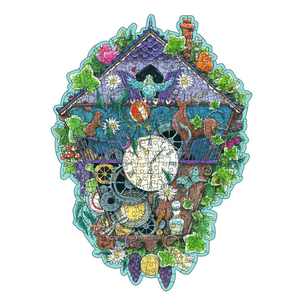 Cuckoo Clock 300 Piece Wood Jigsaw Puzzle Ravensburger