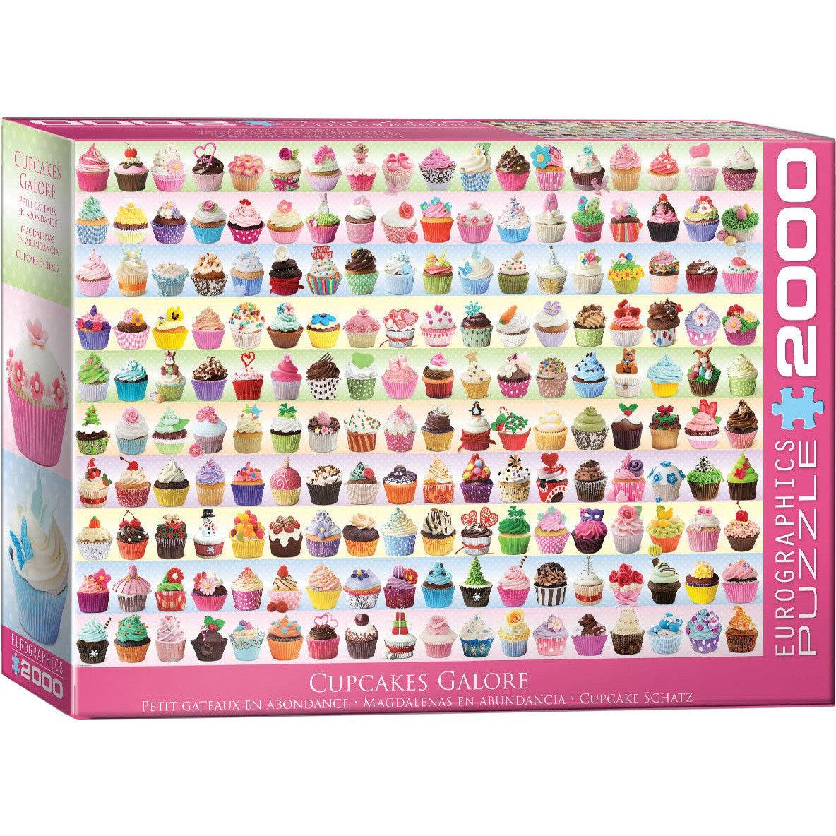 Cupcakes Galore 2000 Piece Jigsaw Puzzle Eurographics Puzzle Merchant