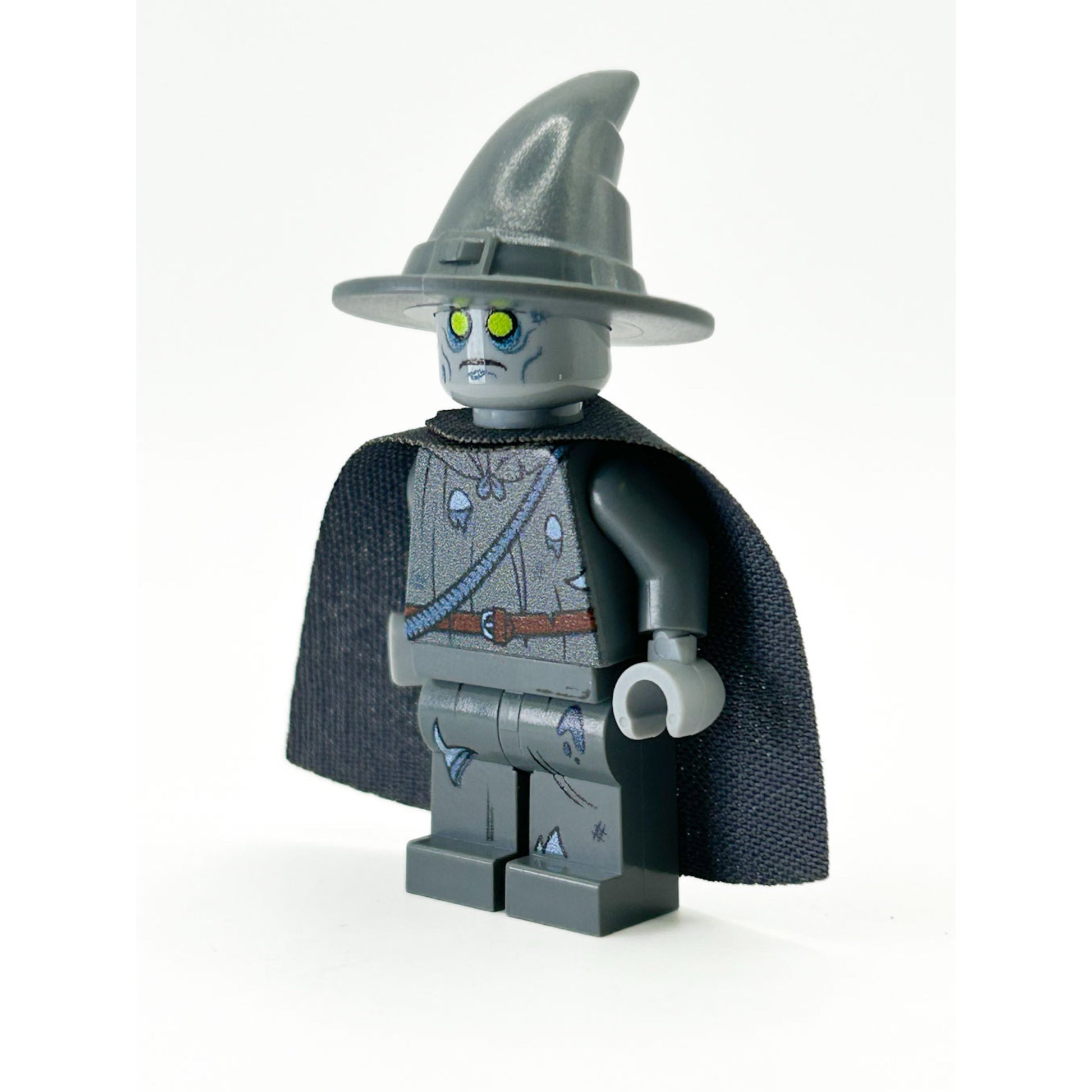 Zandalf, Zombie Wizard Minifig made using LEGO parts B3 Customs