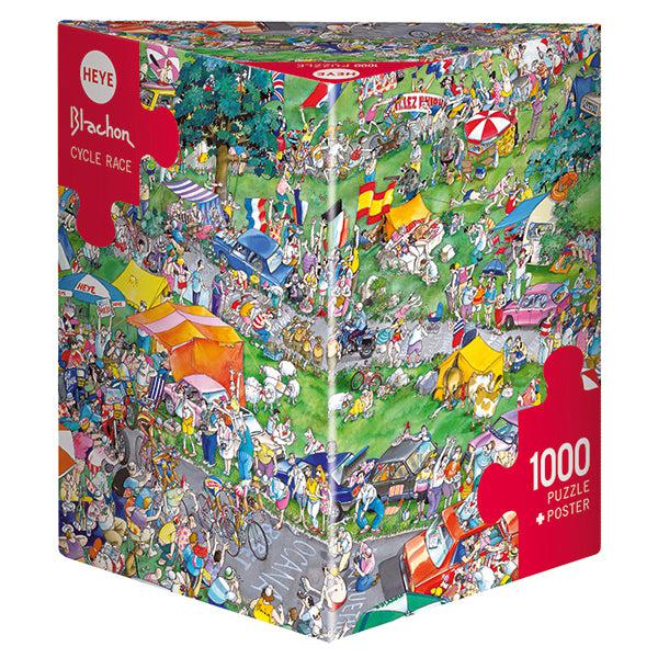 Cycle Race 1000 Piece Jigsaw Puzzle Heye Puzzle Merchant