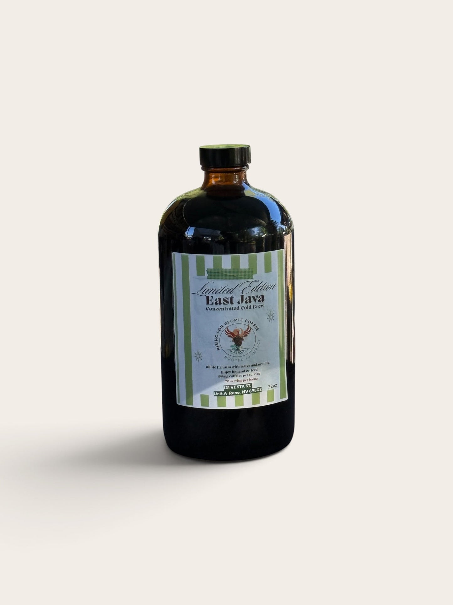 32oz Specialty East Java Cold Brew Coffee Concentrate