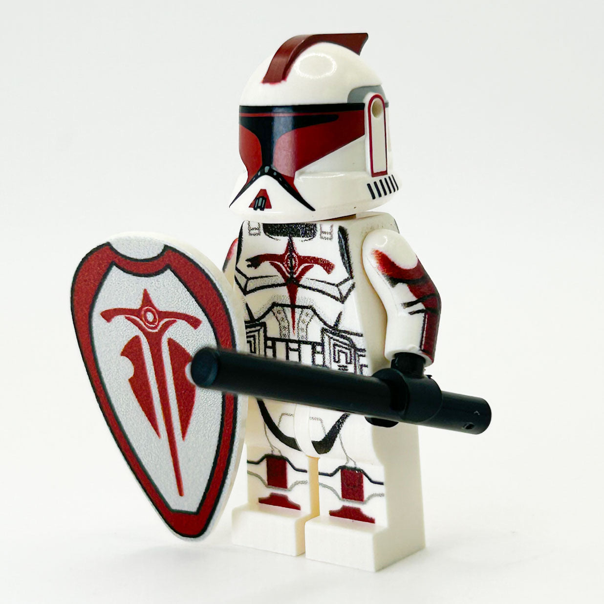 Riot Clone Trooper (Phase 1) Minifig made using LEGO parts - B3 Customs B3 Customs