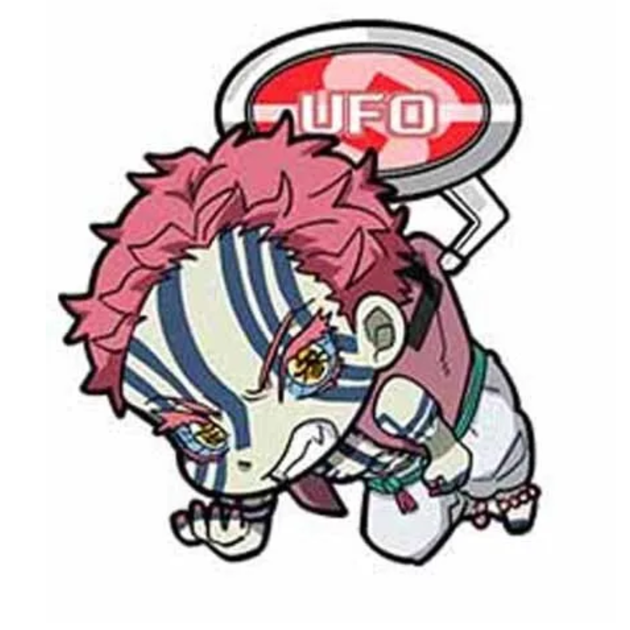 DEMON SLAYER UFO AKAZA VOLUME 3 ACRYLIC KEYCHAIN Anime Pop