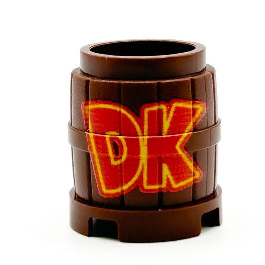 DK Barrel made using LEGO part B3 Customs