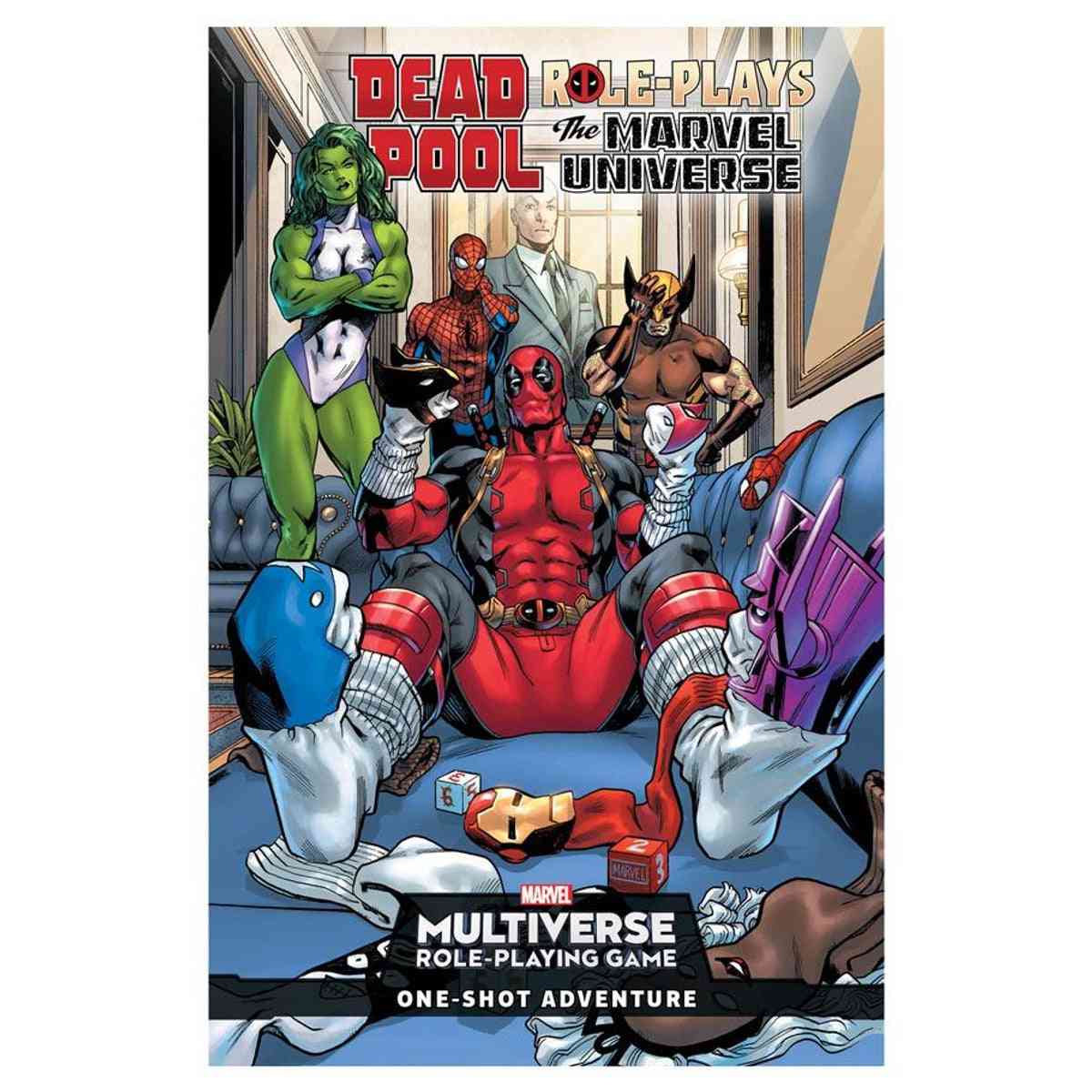 Marvel Multiverse RPG: Deadpool's Comic Adventure Unleashed Moliner Games