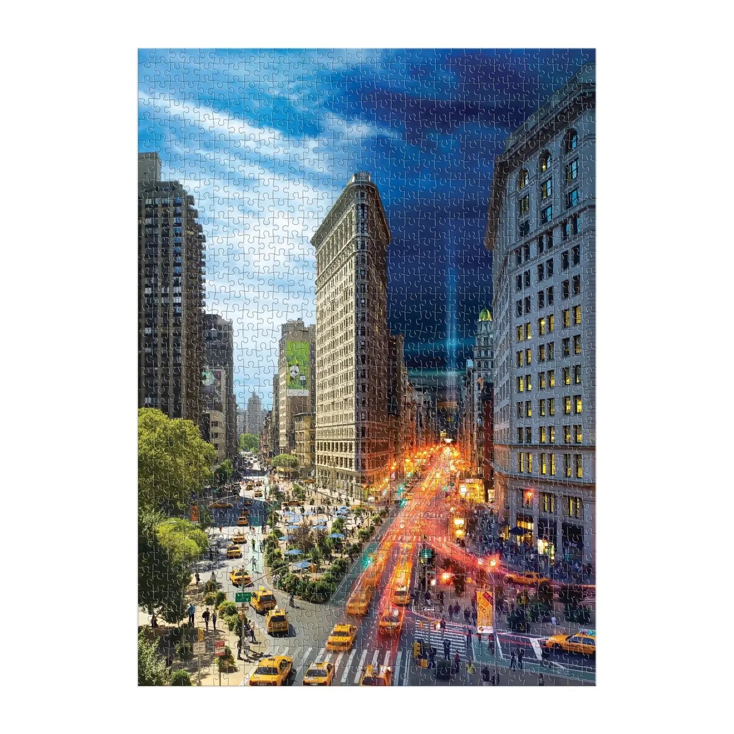 Day To Night Flatiron 1000 Piece Jigsaw Puzzle Galison