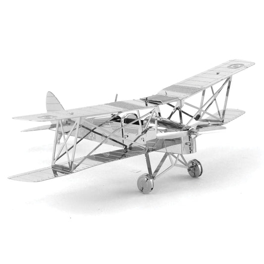 De Havilland Tiger Moth 3D Steel Model Kit Metal Earth Puzzle Merchant