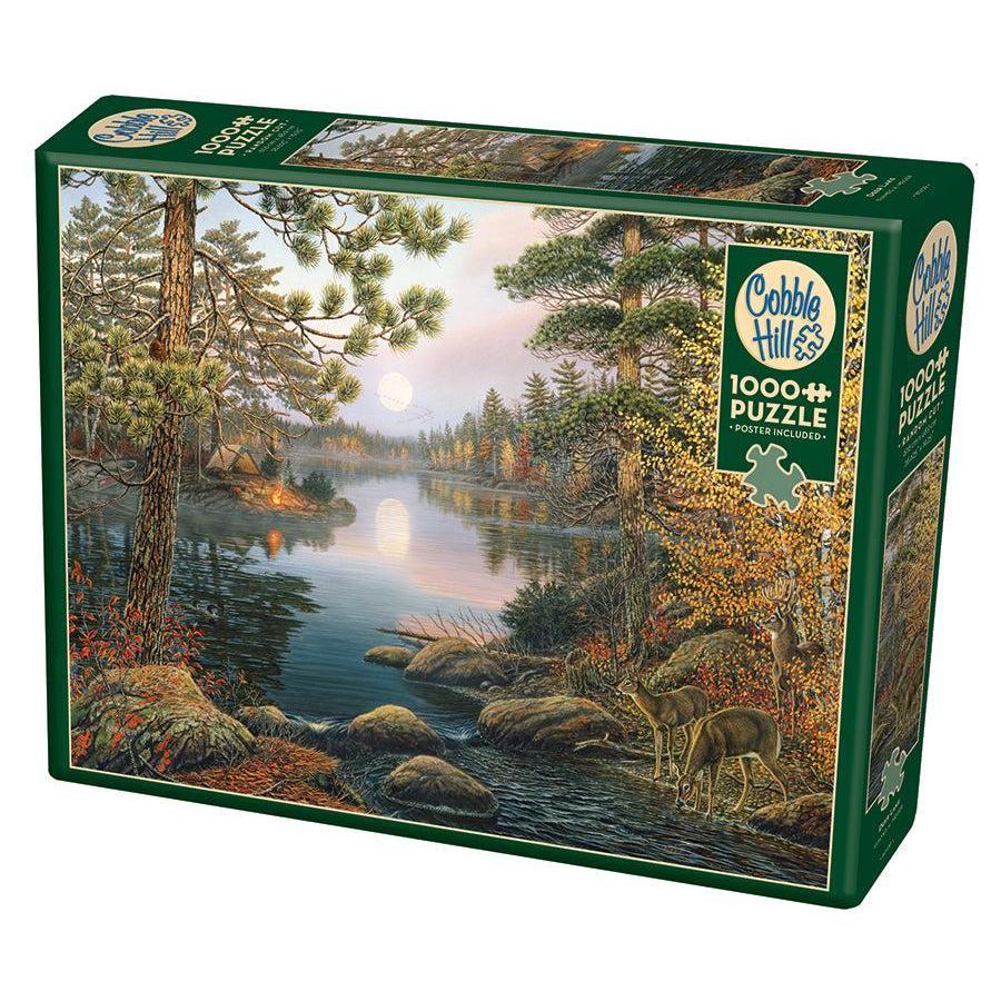 Deer Lake 1000 Piece Jigsaw Puzzle Cobble Hill