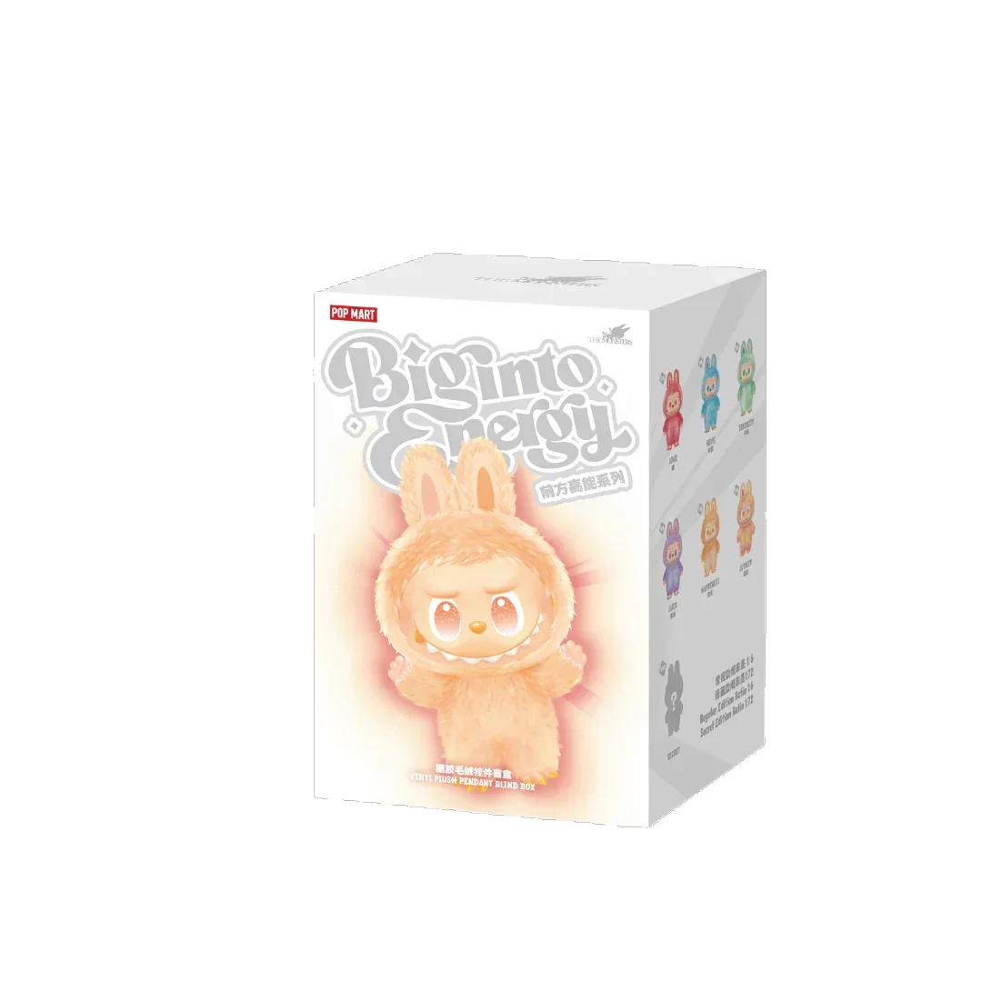 Labubu - THE MONSTERS Big into Energy Series-Vinyl Plush Pendant Blind Box Trading Card World