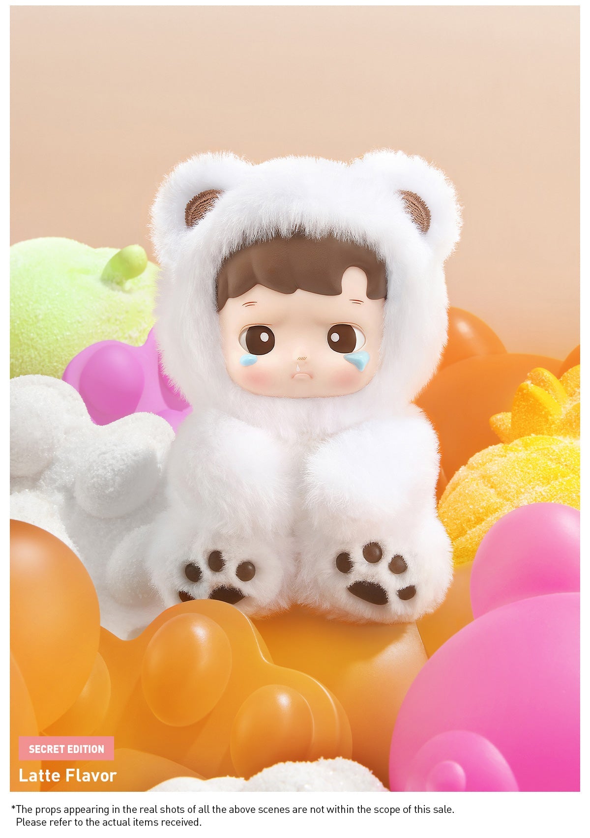 Hacipupu Gummy Bear Series - Vinyl Plush Pendant Labubu Loot