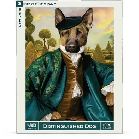 Distinguished Dog 1000 Piece Jigsaw Puzzle NYPC