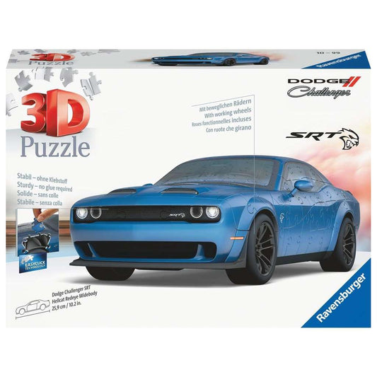 Dodge Challenger SRT® Hellcat Redeye 163 Piece 3D Jigsaw Puzzle Ravensburger Puzzle Merchant