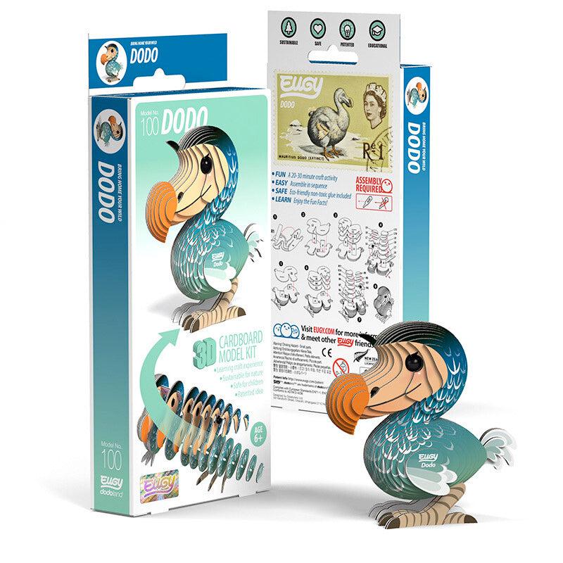 Dodo 3D Cardboard Model Kit Eugy Puzzle Merchant