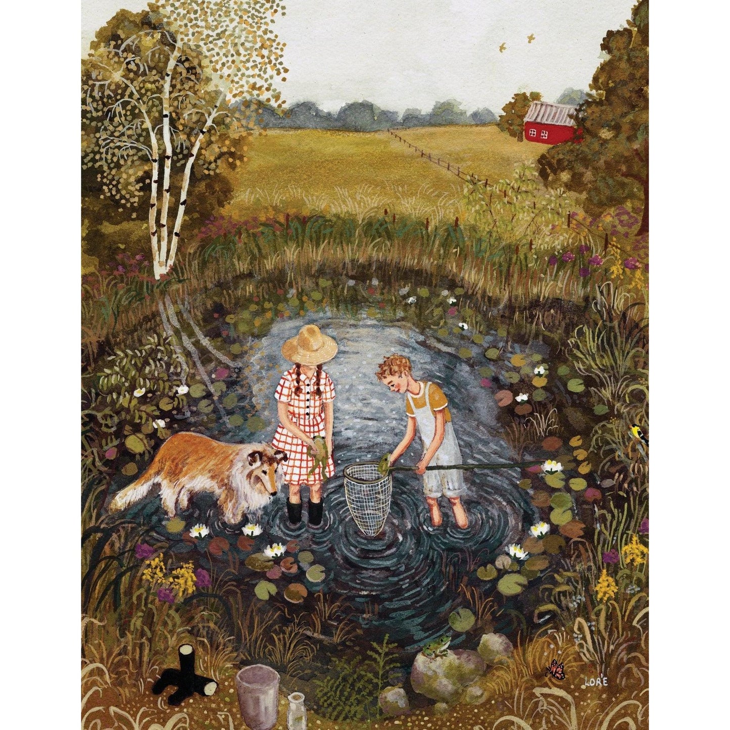 Dog Days 100 Piece Mini Jigsaw Puzzle NYPC