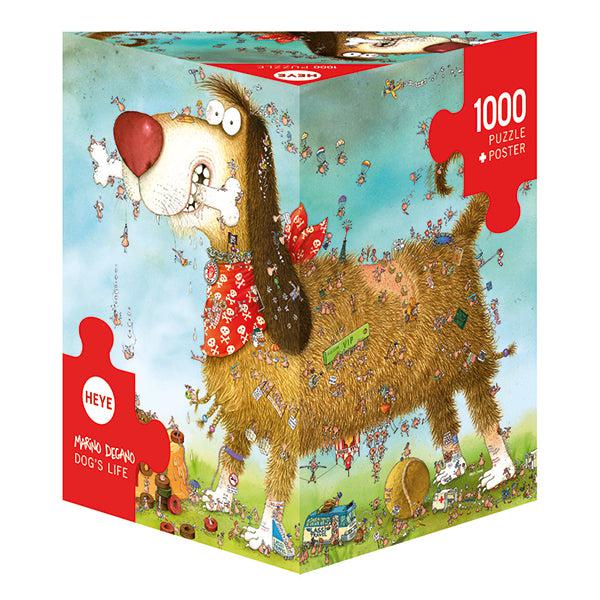 Dog's Life 1000 Piece Jigsaw Puzzle Heye Puzzle Merchant