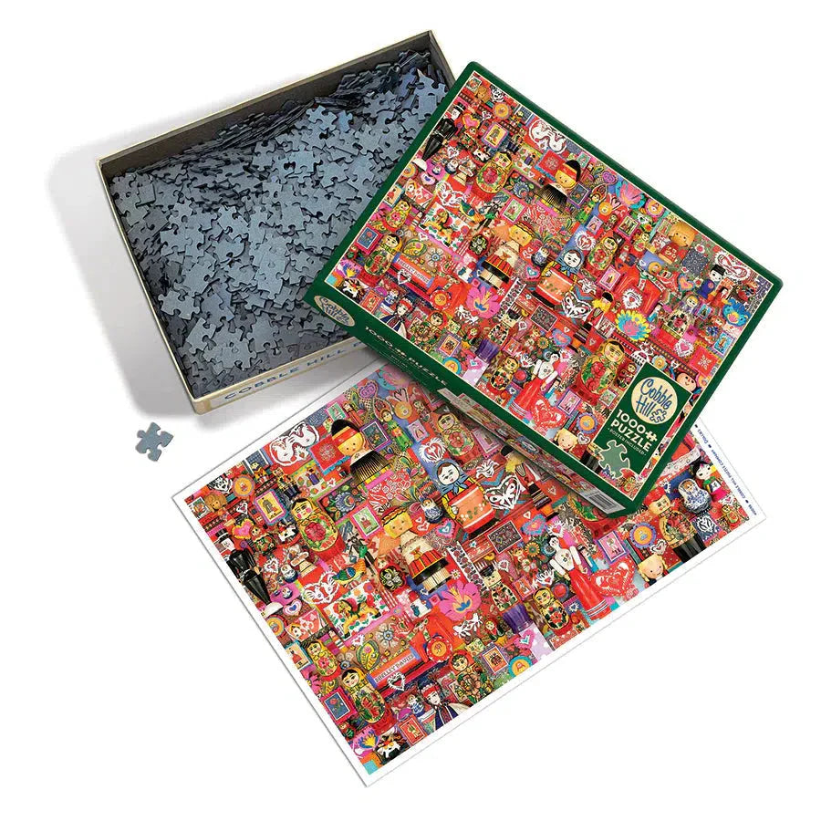 Dollies 1000 Piece Jigsaw Puzzle Cobble Hill