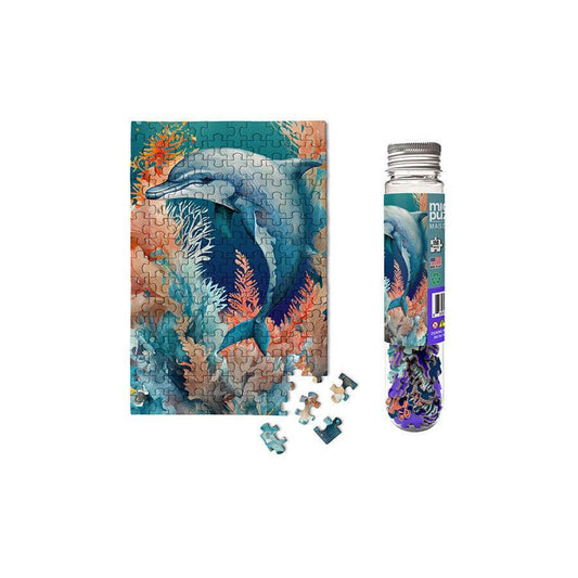 Dolphin 150 Piece Mini Jigsaw Puzzle Micro Puzzles Puzzle Merchant
