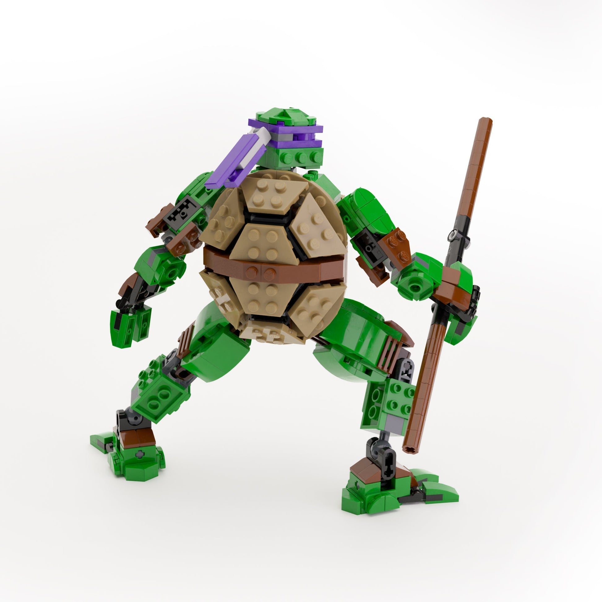 Donatello - Custom TMNT Figure made using LEGO parts - B3 Customs B3 Customs
