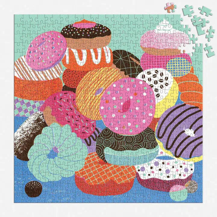 Donut Club 500 Piece Jigsaw Puzzle Galison