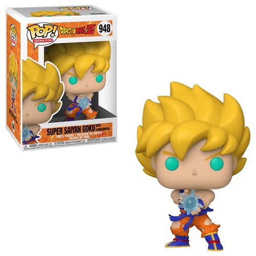 Funko POP Animation: Dragon Ball Z Super Saiyan Goku with Kamehameha Wave ANlMEHOME
