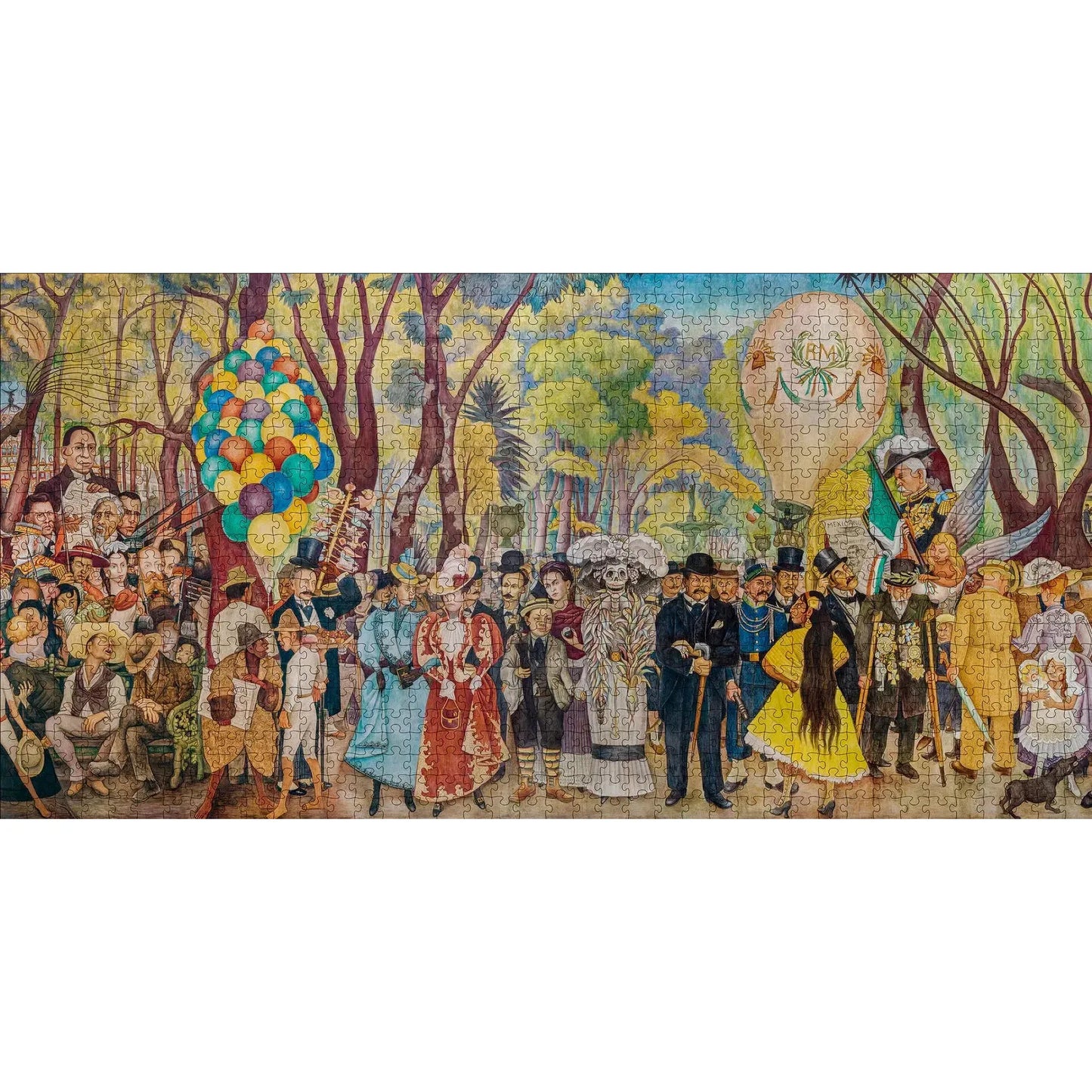 Dream of a Sunday Afternoon in Alameda Park 1000 Piece Jigsaw Puzzle Pomegranate