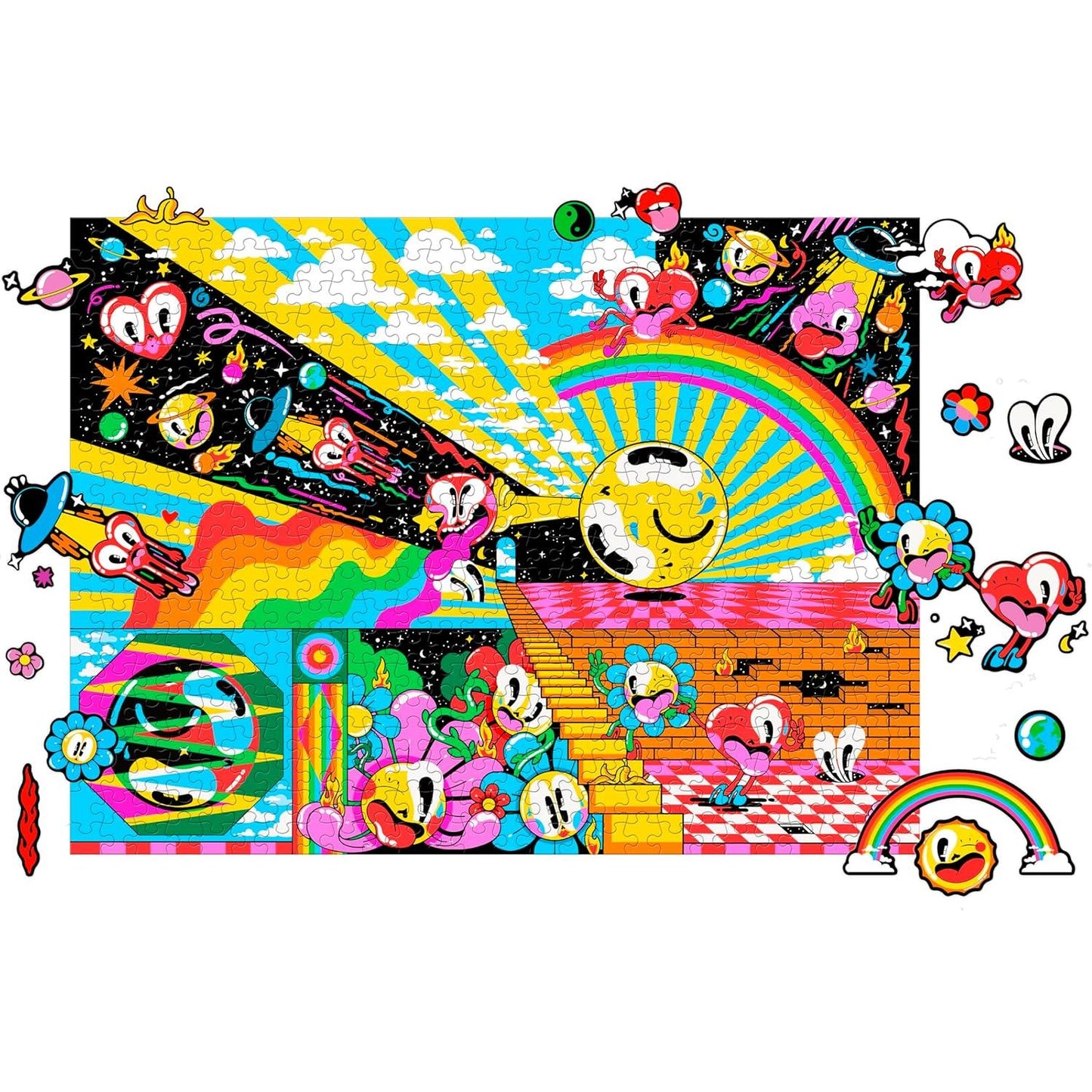 Dreamland 500 Piece Jigsaw Puzzle (& Stickers) Potter