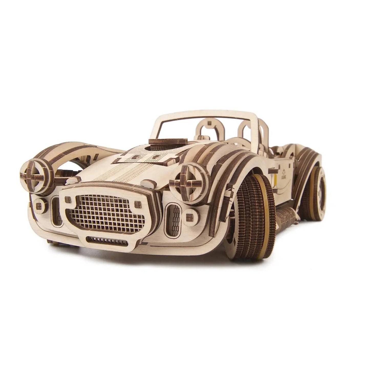 Drift Cobra Racing Car 3D Wood Model Kit UGEARS