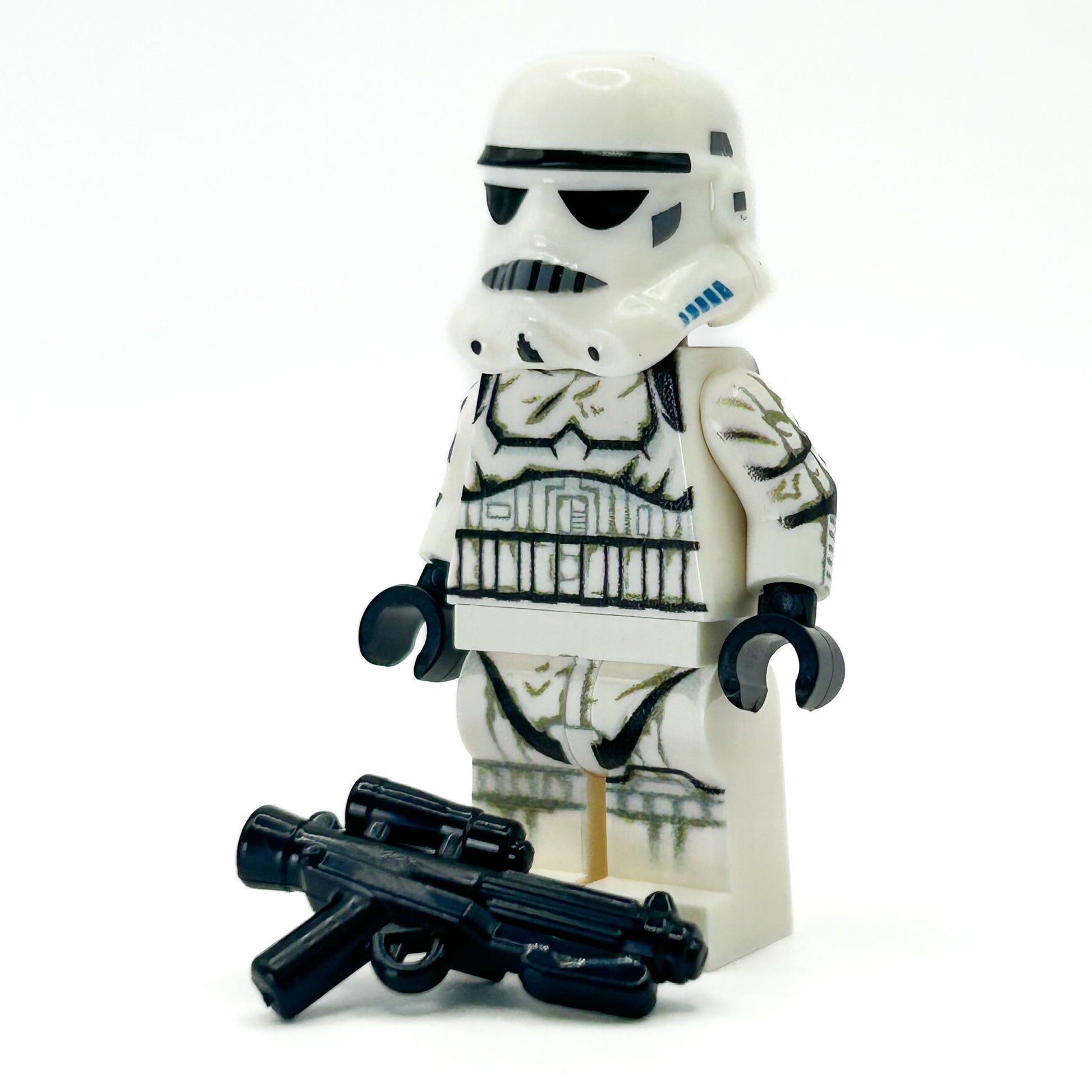 Custom Stormtrooper (Battle Worn) Minifig - B3 Customs B3 Customs