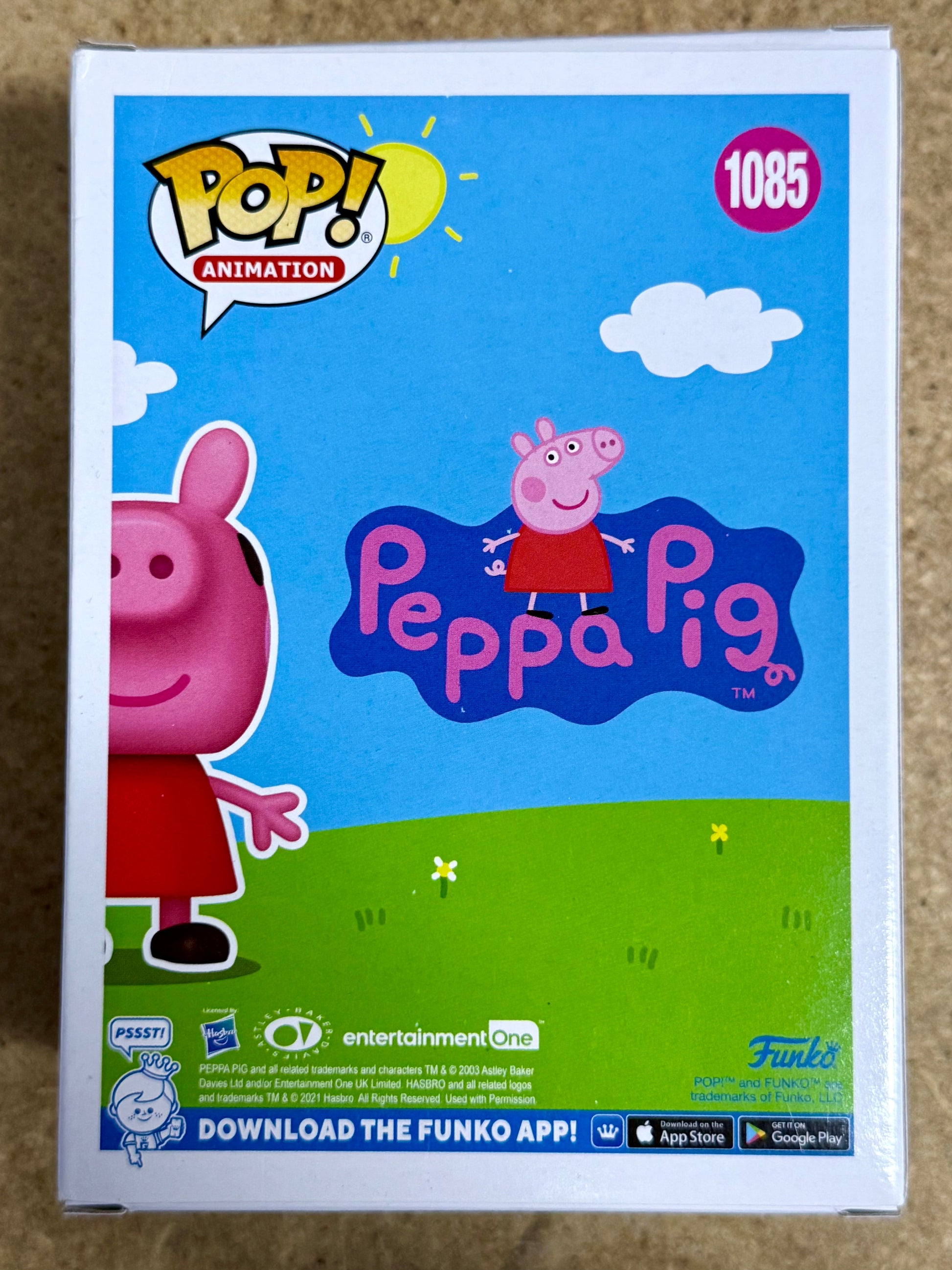 Funko Pop! Animation Peppa Pig #1085 Peppa Pig 2021 Mustang Comics