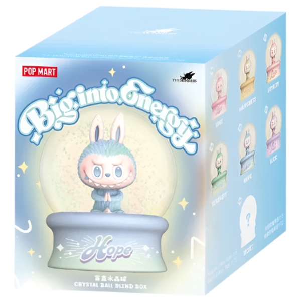 [In Stock] POPMART Labubu Big into Energy Series Crystal Ball Series Figures (SEALED) Single Sealed Blind Box Ralphie's Funhouse
