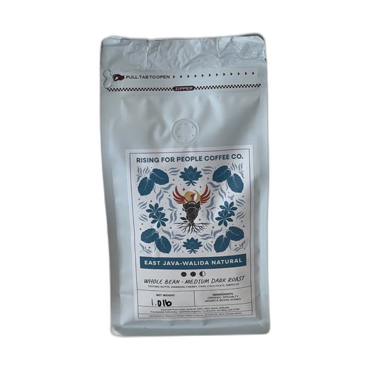 East Java Konang Springs Natural — Medium-Dark Roast Whole Bean Coffee