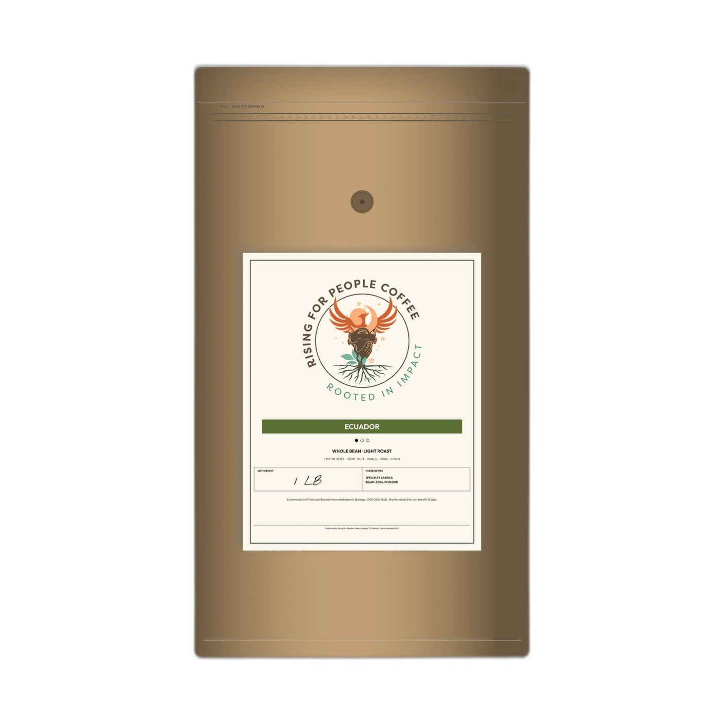 Ecuador Ecuador El Sauce — Whole Bean Coffee