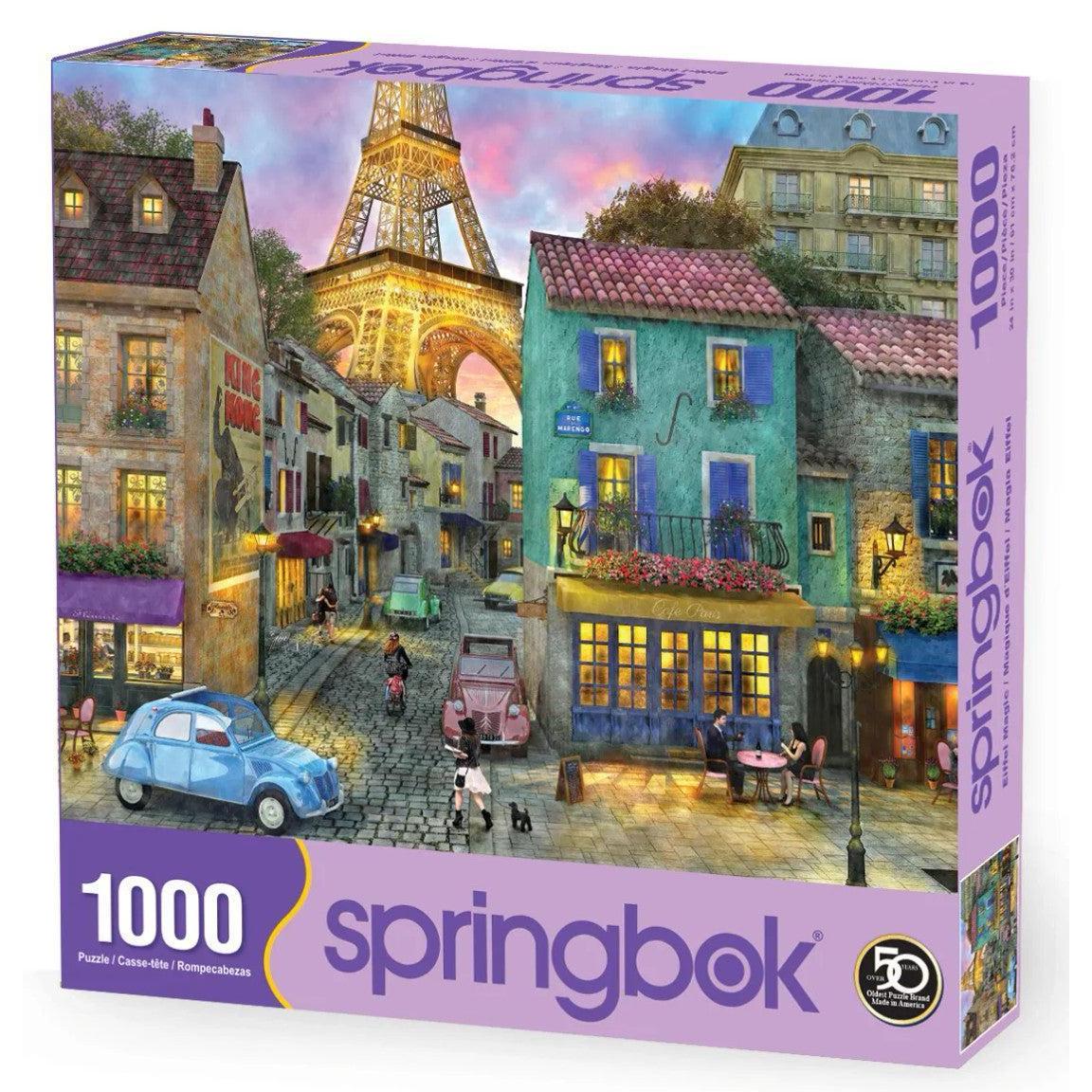 Eiffel Magic 1000 Piece Jigsaw Puzzle Springbok Puzzle Merchant