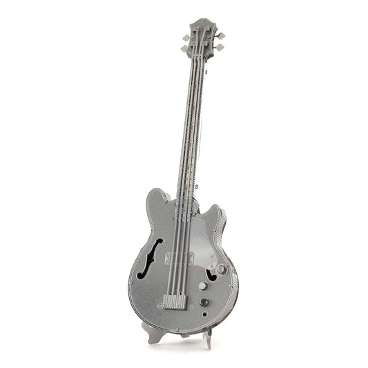 Electric Bass Guitar 3D Steel Model Kit Metal Earth Puzzle Merchant