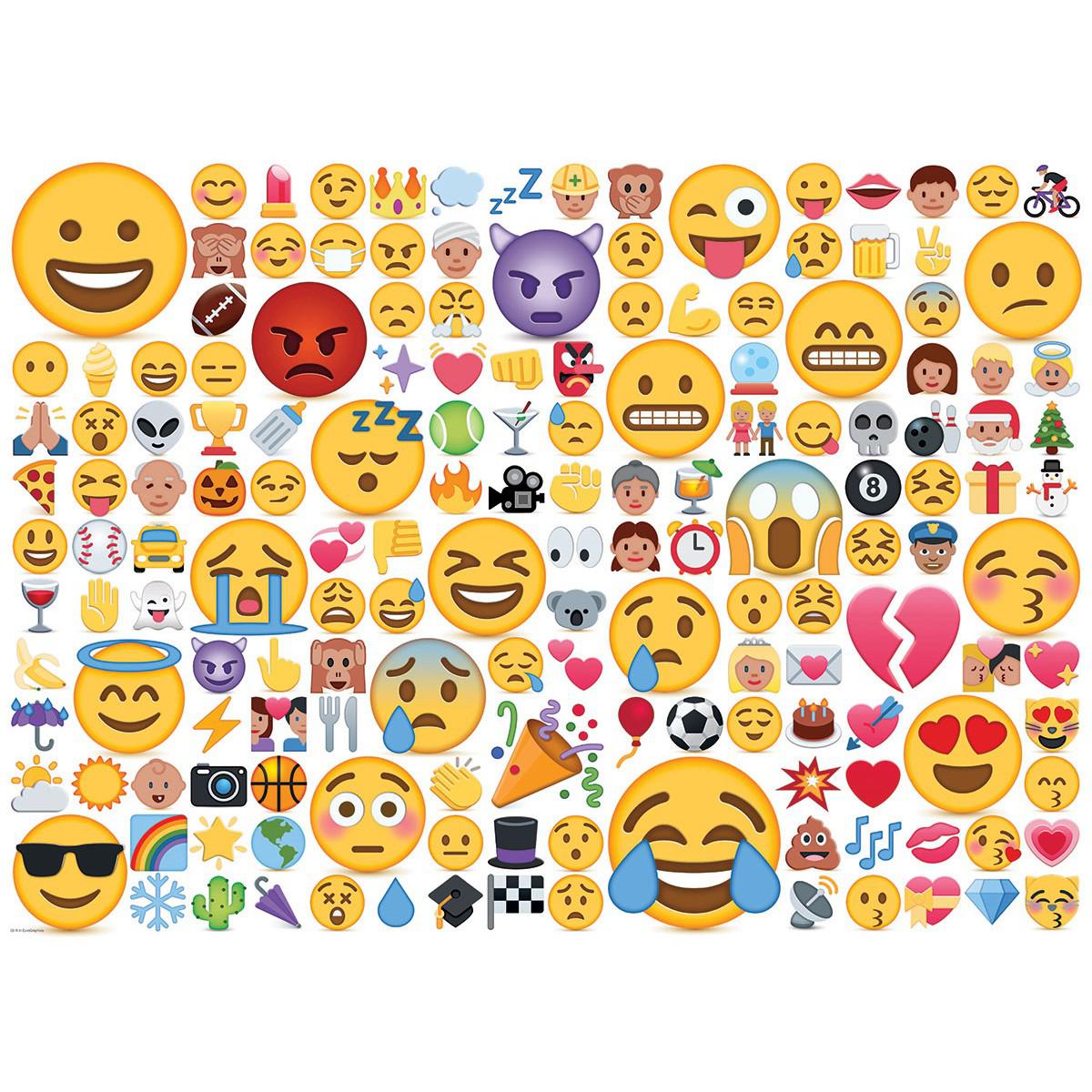 Emojipuzzle What's your Mood? 1000 Piece Jigsaw Puzzle Eurographics