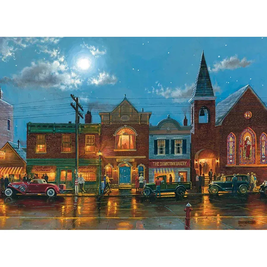 Evening Service 1000 Piece Jigsaw Puzzle Cobble Hill