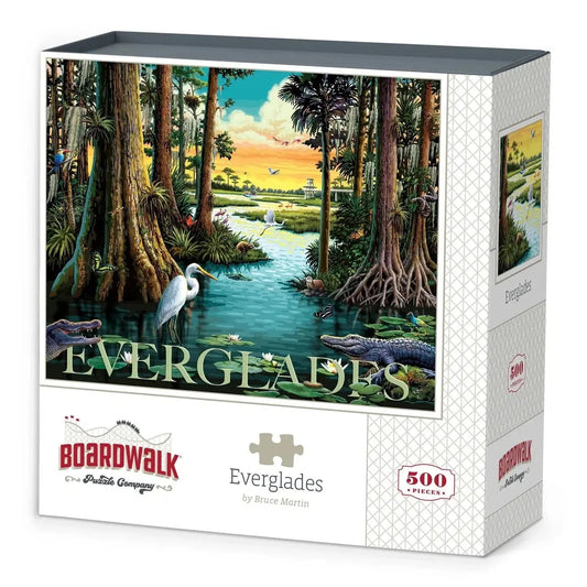 Everglades National Park 500 Piece Jigsaw Puzzle Boardwalk