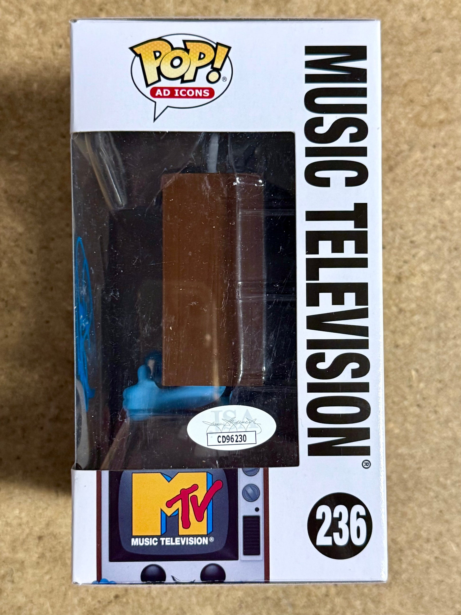 Musician Donny Osmond Signed 2024 MTV Funko Pop #236 With JSA COA Mustang Comics
