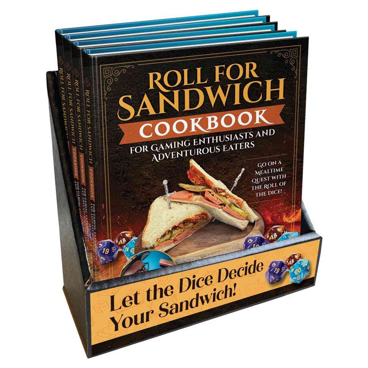 Dice Roll Sandwich Recipes - Game Night Fun | Roll for Sandwich Moliner Games